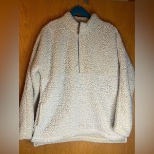 ‼️TIME & TRU Women’s Fleece zippered Pullover Size Large